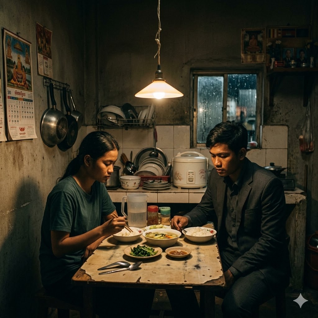 SAHOD NA ₱60,000 BAWAT BUWAN, IBINIBIGAY KO LAHAT SA MAMA KO… ANG ASAWA KO PALA NABUBUHAY SA ₱300 SA LOOB NG DALAWANG TAON — AT HINDI KO ITO ALAM… HANGGANG SA MAY ISANG BABAENG BUMULONG SA LINYA… AT BIGLANG GUMUHO ANG LAHAT.