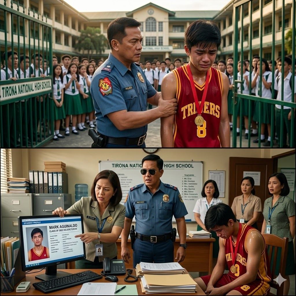 ‼️ ISANG KAWAWANG STUDENT-ATHLETE ANG DINAKIP NG BASTOS NA PULIS—NGUNIT NANG LUMABAS ANG RECORD NG PAARALAN, BIGLANG BUMALIGTAD ANG LAHAT! 😲