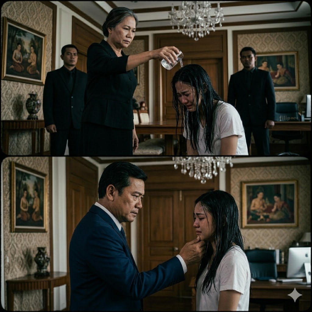 BINUHUSAN AKO NG TUBIG NG MADRASTA KO SA HARAP NG MARAMING BISITA — HANGGANG SA PUMASOK ANG JAPANESE INVESTOR AT ANG PAGYUKO NIYA AY NAGPAKALAMIG SA BUONG SILID